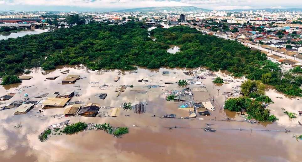 वर्षापछि ब्राजिलमा आएको बाढीमा ७५ जनाको मृत्यु, ८८ हजार जना घरबारविहीन